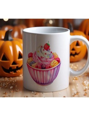 Ceramic Mug - Ice Cream - 300ml