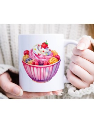 Ceramic Mug - Ice Cream - 300ml