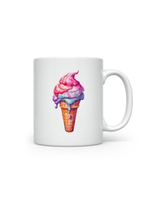 Ceramic Mug - Ice Cream - 300ml