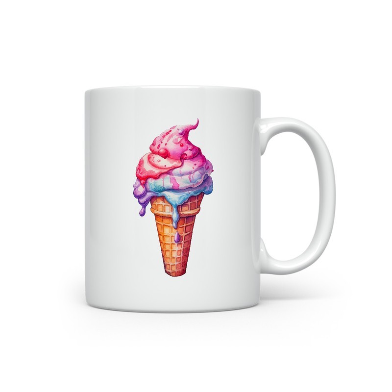 Ceramic Mug - Ice Cream - 300ml