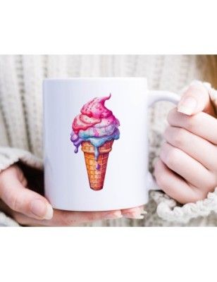 Ceramic Mug - Ice Cream - 300ml