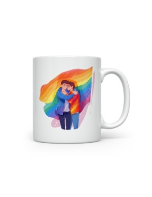 Ceramic Mug - LGBTQ Couple - 300ml