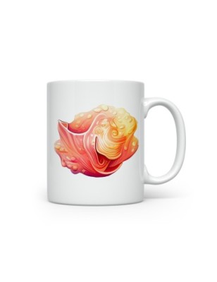 Ceramic Mug - Seashells - 300ml